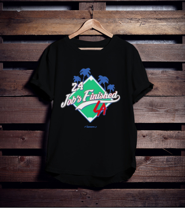24 Job's Finished LA Palms Green Diamond T-Shirt