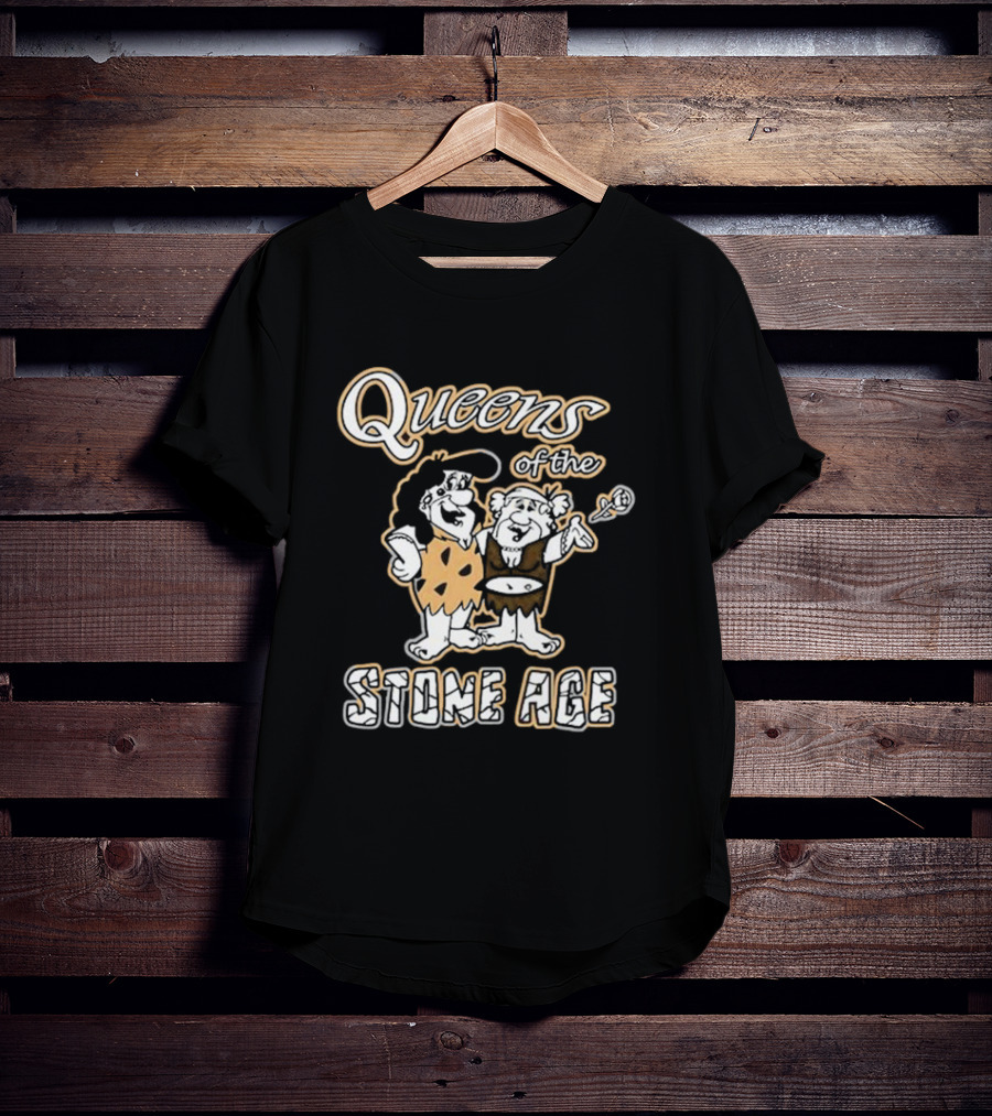 Queens Of The Stone Age Flintstones T-Shirt