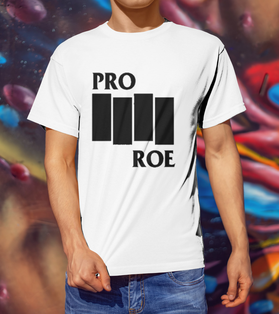 Jason Narducy Pro Roe Black Flag T-Shirt