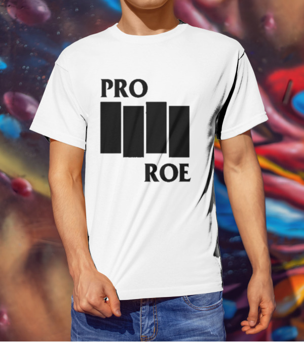 Jason Narducy Pro Roe Black Flag T-Shirt