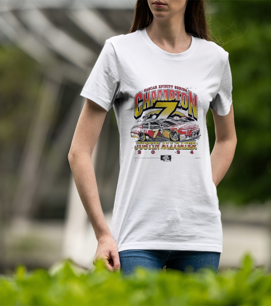 Justin Allgaier NASCAR Xfinity Series Champion T-Shirt