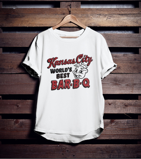 Kansas City World's Best Bar-B-Q Pig T-Shirt