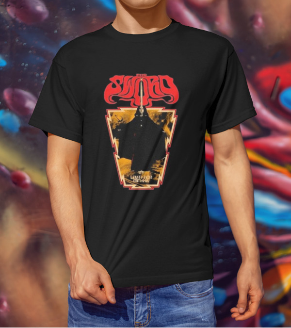 The Sword Levitating VVitch Psychedelic Occult Art Classic T-Shirt