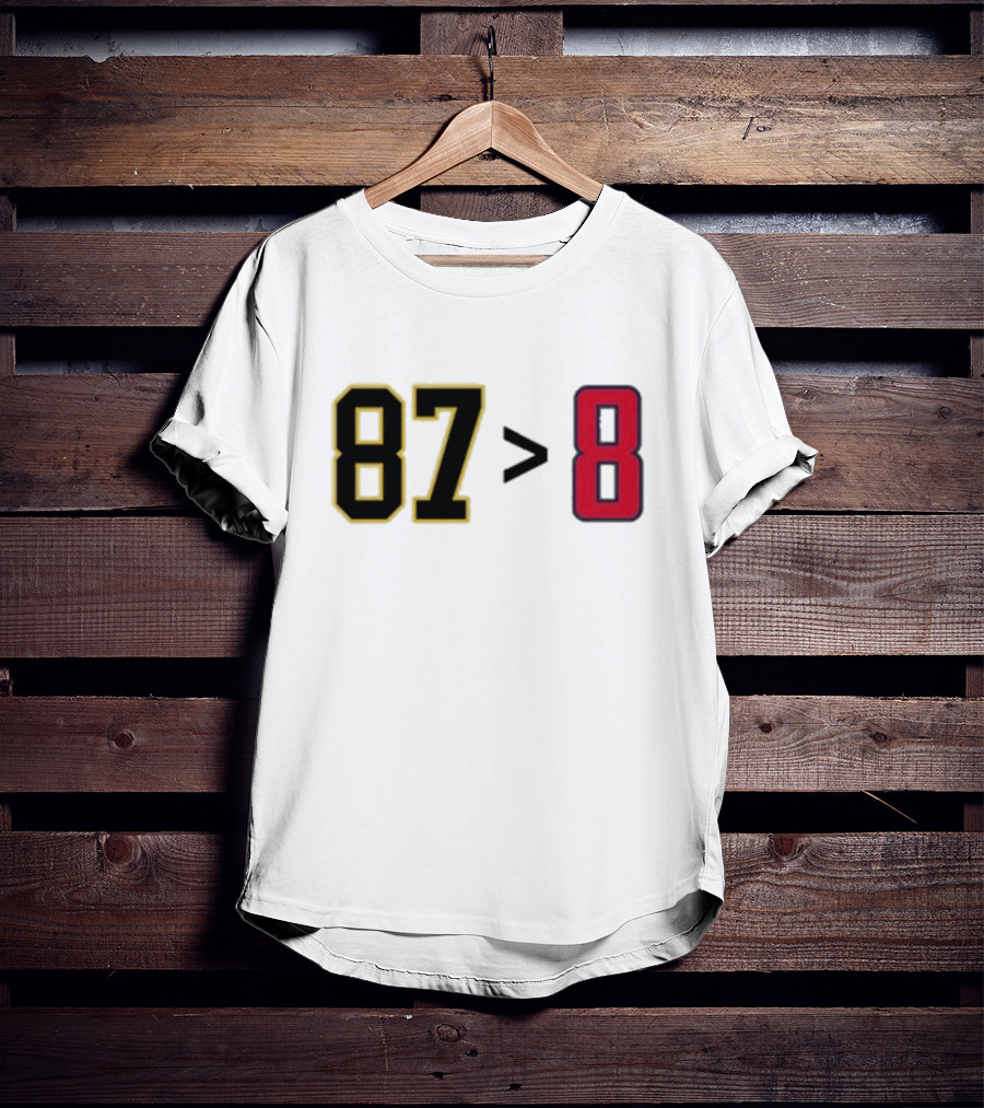 Pittsburgh 87 Greater Than 8 T-Shirt