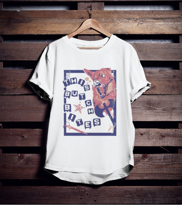 This Butch Bites Wolf Scissors T-Shirt