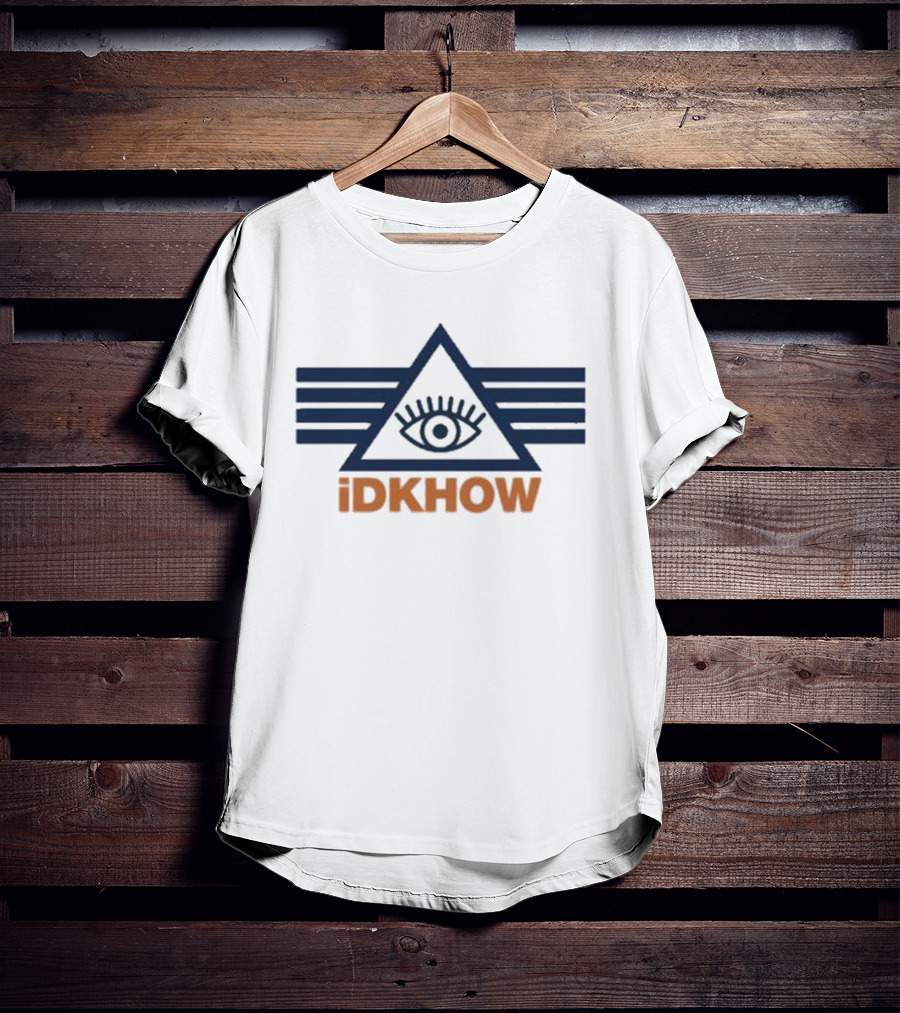 IDKHOW Triangle Eye Stripes T-Shirt