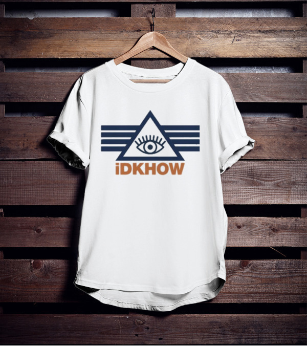 IDKHOW Triangle Eye Stripes T-Shirt