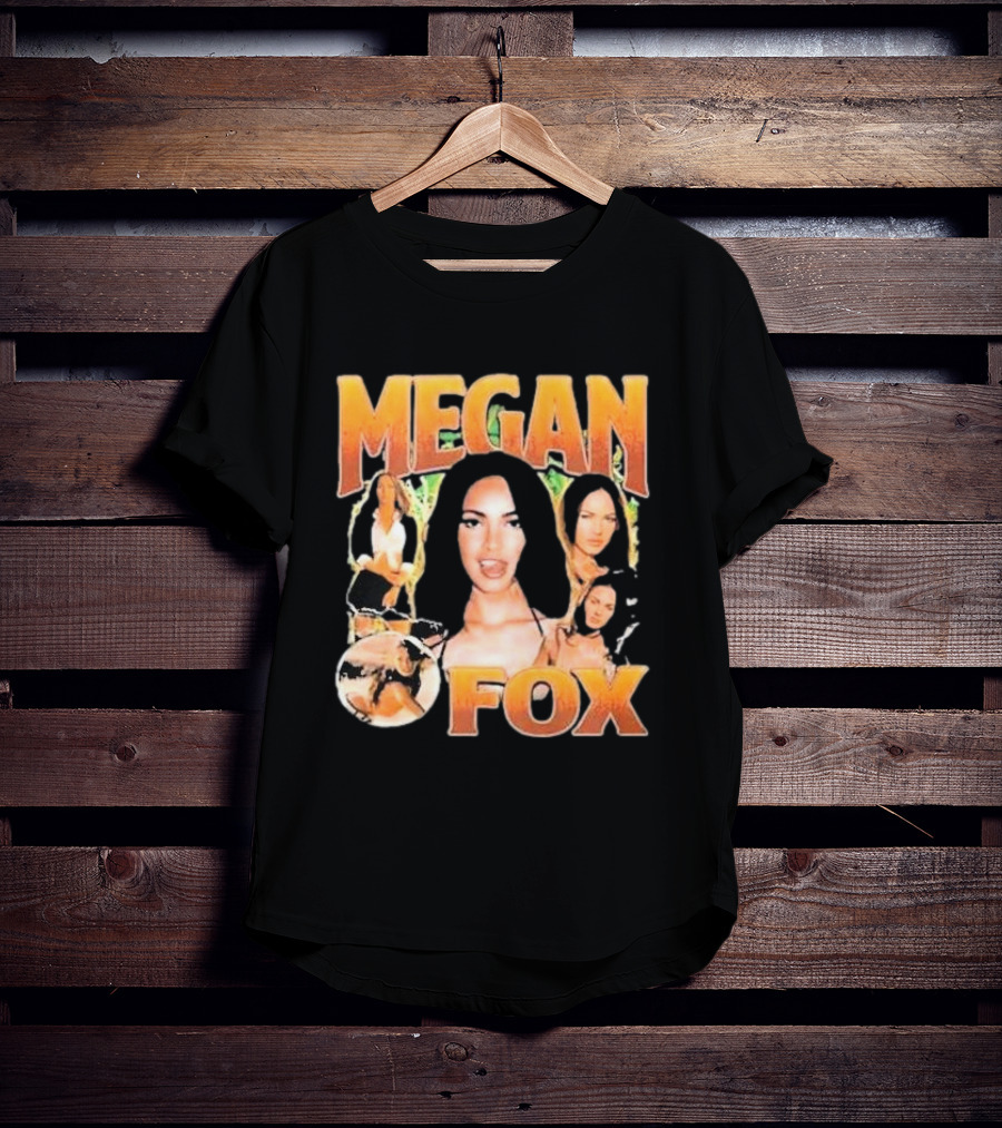 Megan Fox 90s Retro Collage T-Shirt