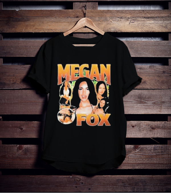 Megan Fox 90s Retro Collage T-Shirt