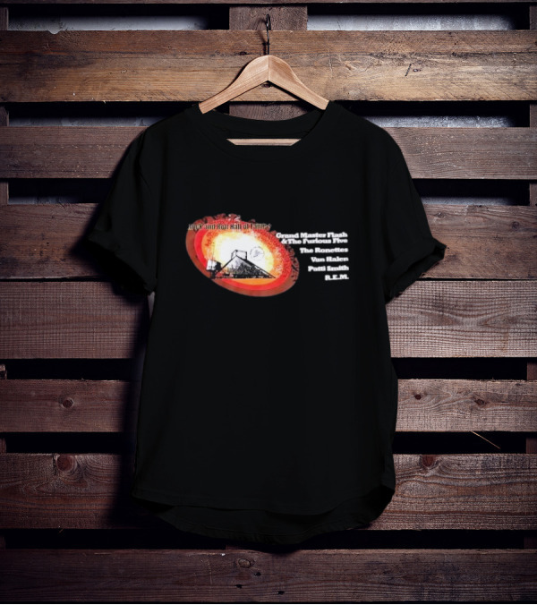 Rock And Roll Hall Of Fame Grand Master Flash The Furious Five The Ronettes Van Halen Patti Smith R.E.M T-Shirt