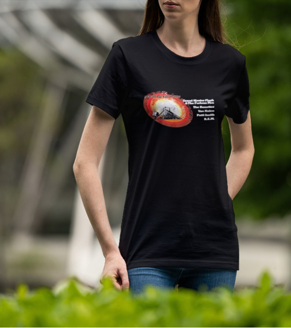 Rock And Roll Hall Of Fame Grand Master Flash The Furious Five The Ronettes Van Halen Patti Smith R.E.M T-Shirt
