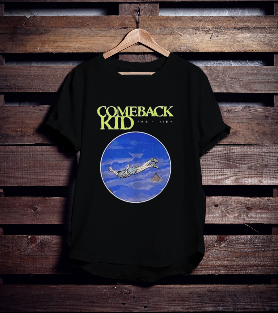 Comeback Kid Pull Back The Reins Sky Diver Vintage T-Shirt