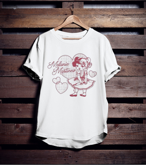 Melanie Martinez Live Loud Fun And Games Heart T-Shirt