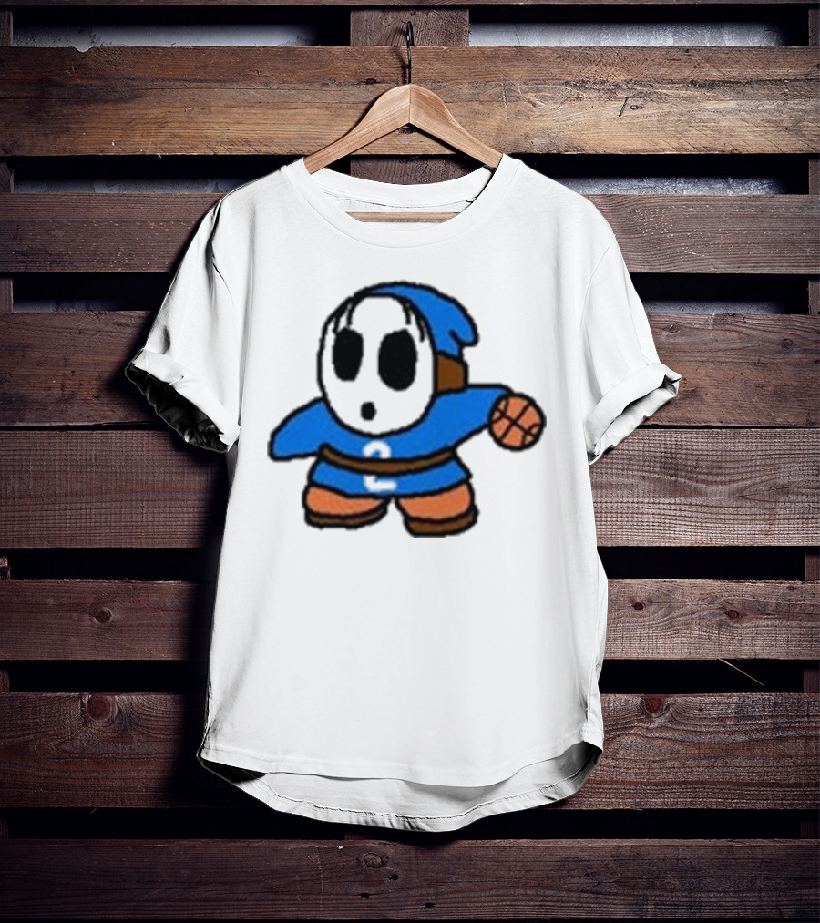 Shy Gilgeous Alexander Basketball Shy Guy Blue 2 T-Shirt