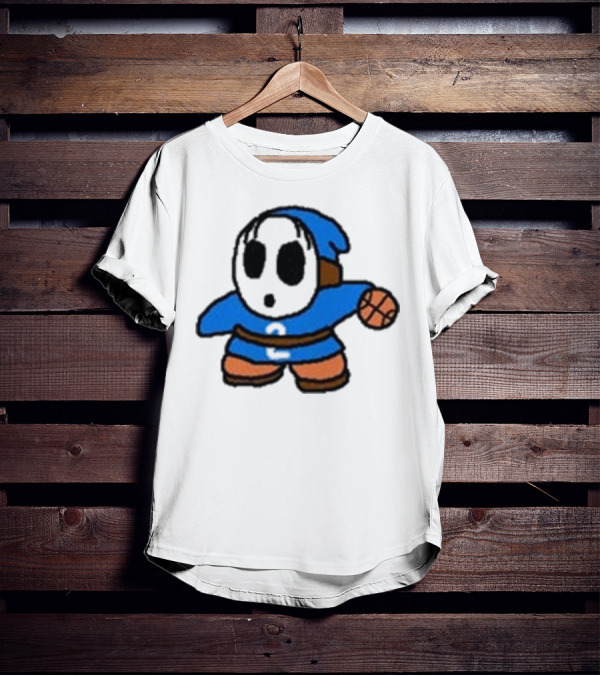 Shy Gilgeous Alexander Basketball Shy Guy Blue 2 T-Shirt