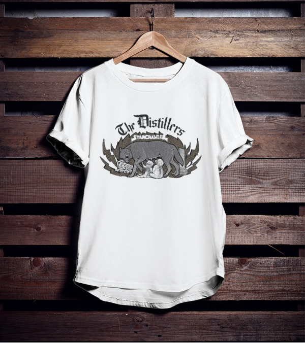 The Distillers Starcrawler Wolf And Child T-Shirt