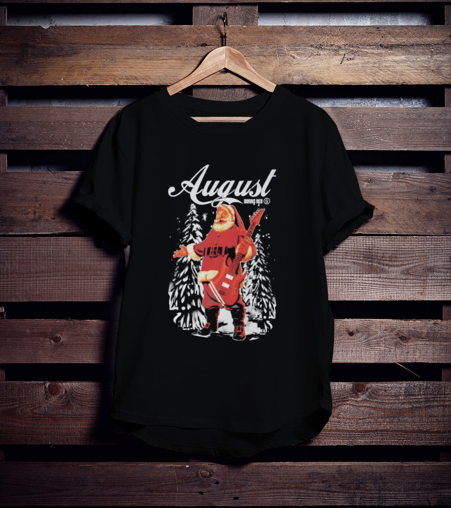 August Burns Red Santa Claus Guitar T-Shirt