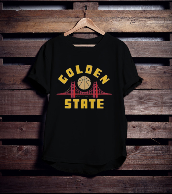 Golden State Bridge Basketball City Edition T-Shirt