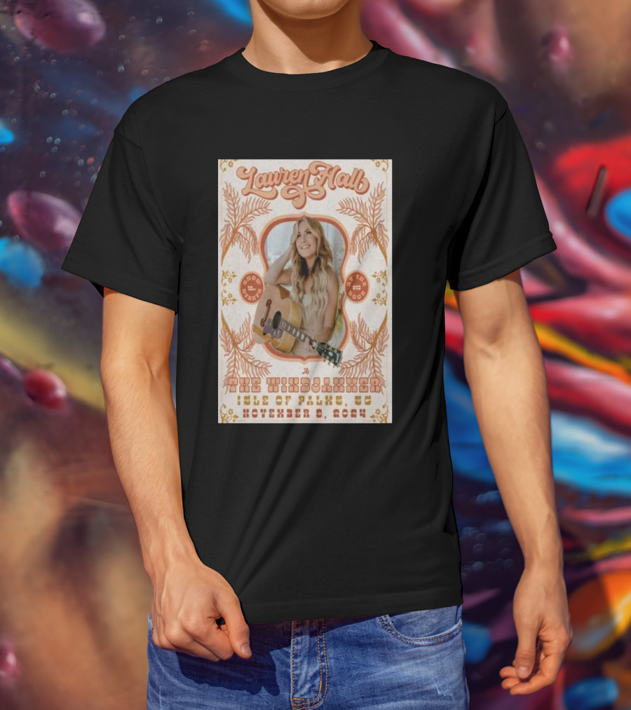 Lauren Hall The Windjammer Isle Of Palms SC November 9 T-Shirt