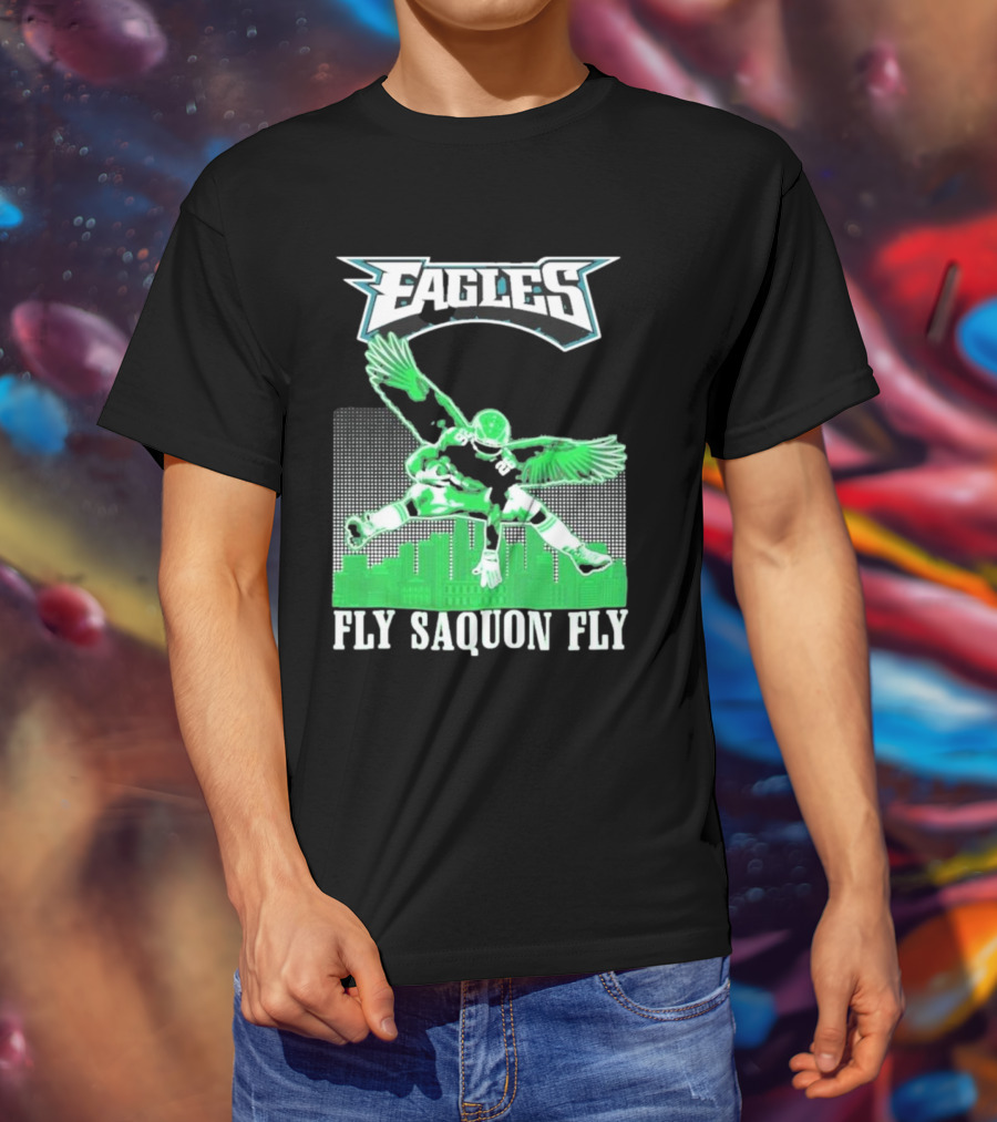 Eagles Fly Saquon Fly T-Shirt