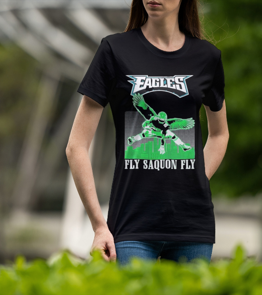Eagles Fly Saquon Fly T-Shirt
