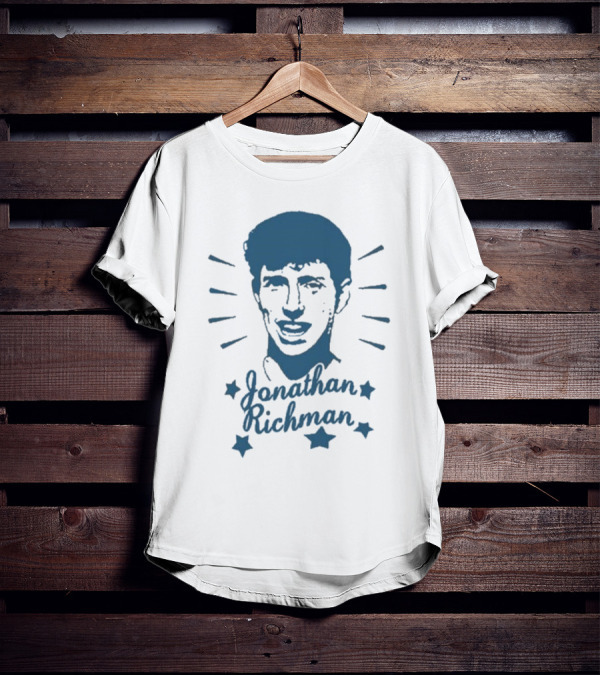 Jonathan Richman Surrounded By Stars And Radiating Light T-Shirt