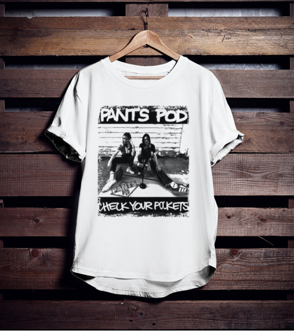 Pants Pod Check Your Pockets Music Scene Duo T-Shirt