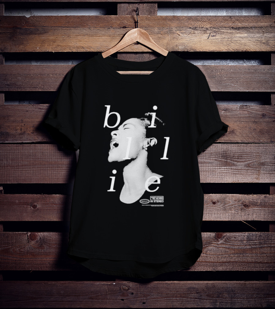 Billie Holiday Cafe Society Prestige Analog In Stereo T-Shirt