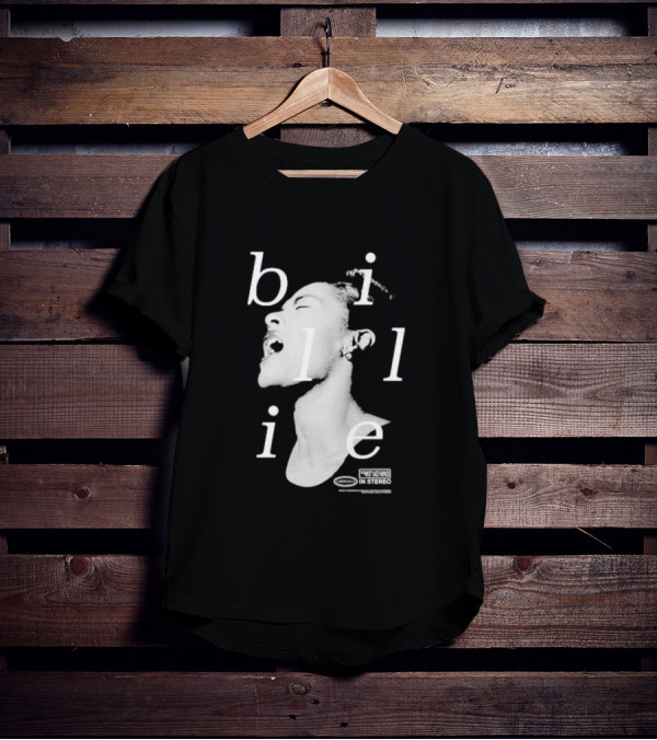 Billie Holiday Cafe Society Prestige Analog In Stereo T-Shirt