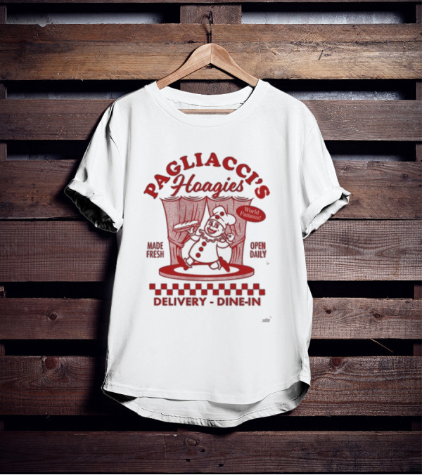 Almost Friday Pagliacci's Hoagies World Famous Made Fresh Delivery Dine-In T-Shirt