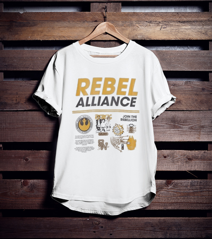 Rebel Alliance Join The Rebellion Star Wars Galaxy Target T-Shirt