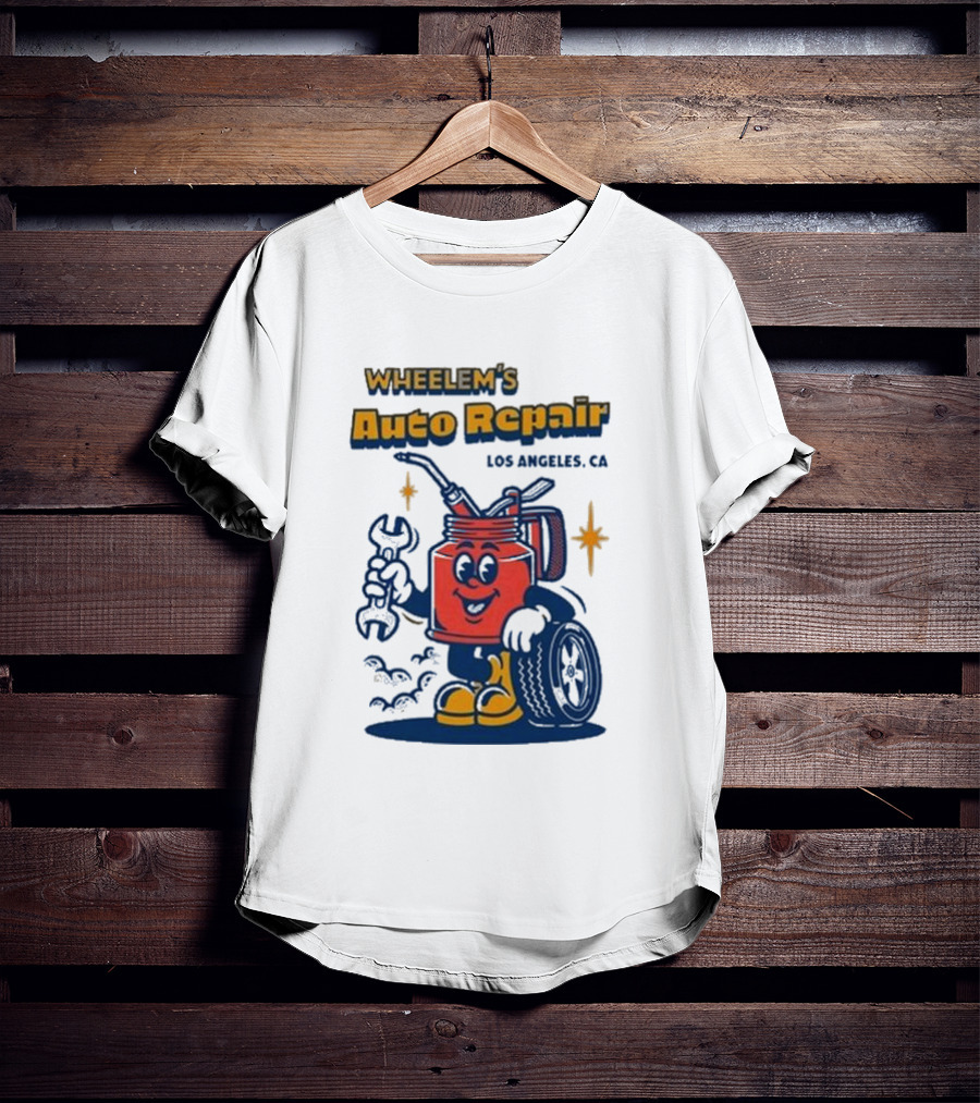 Wheelem's Auto Repair Los Angeles CA T-Shirt