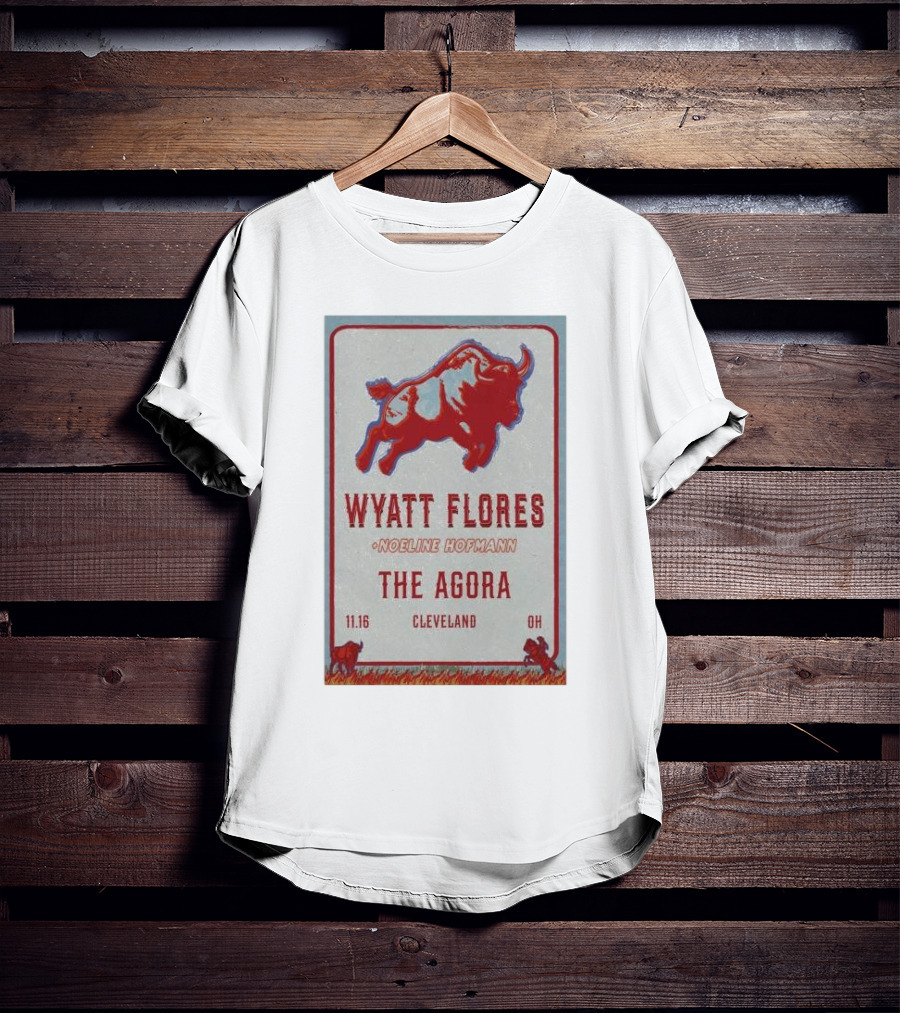 Wyatt Flores And Noeline Hofmann Live At The Agora Cleveland OH November 16 T-Shirt