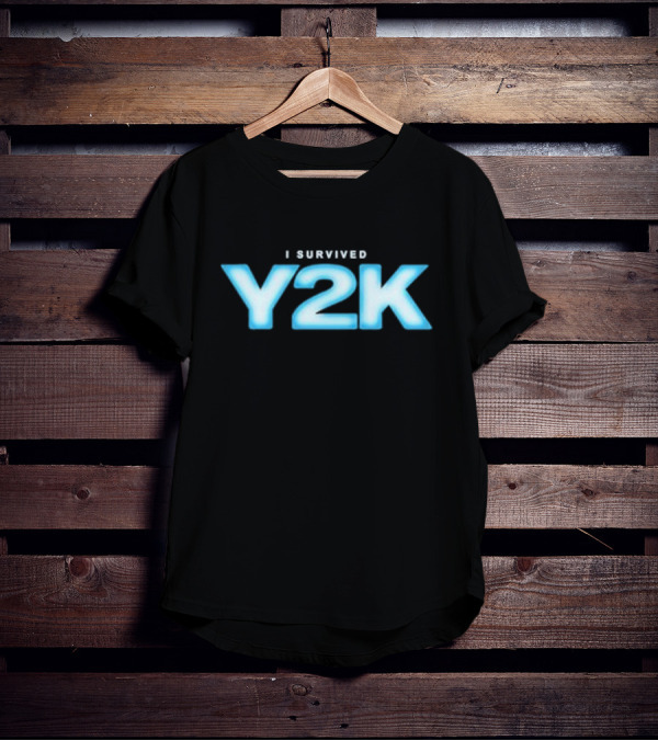 A24 I Survived Y2K 2000s Nostalgia T-Shirt