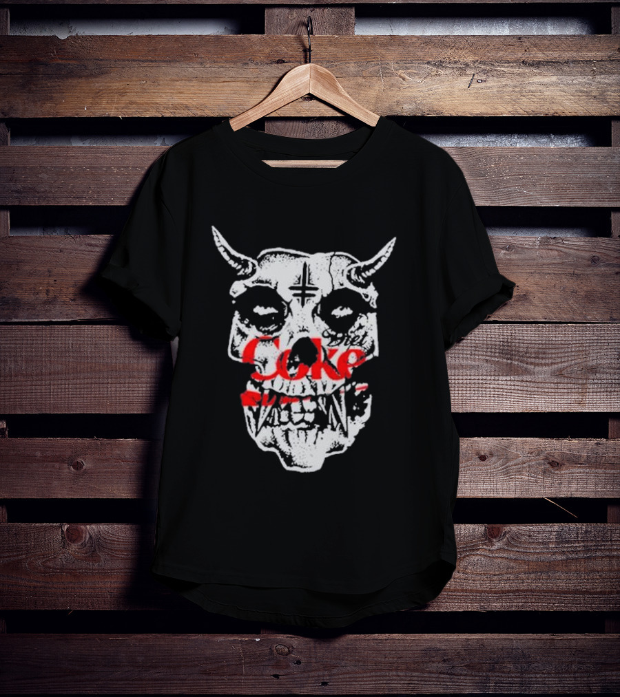 Captain Howdy Diet Coke Skull T-Shirt