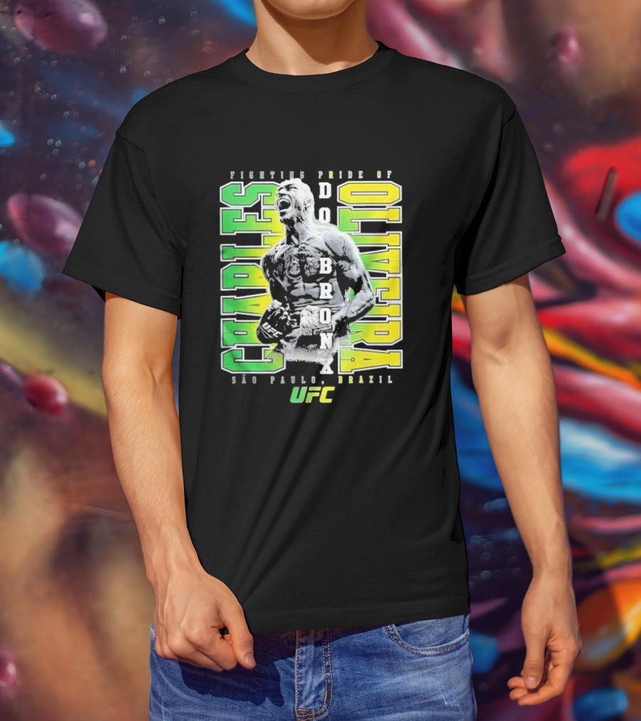 Charles Oliveira UFC Fighting Pride Of São Paulo Brazil Do Bronx T-Shirt