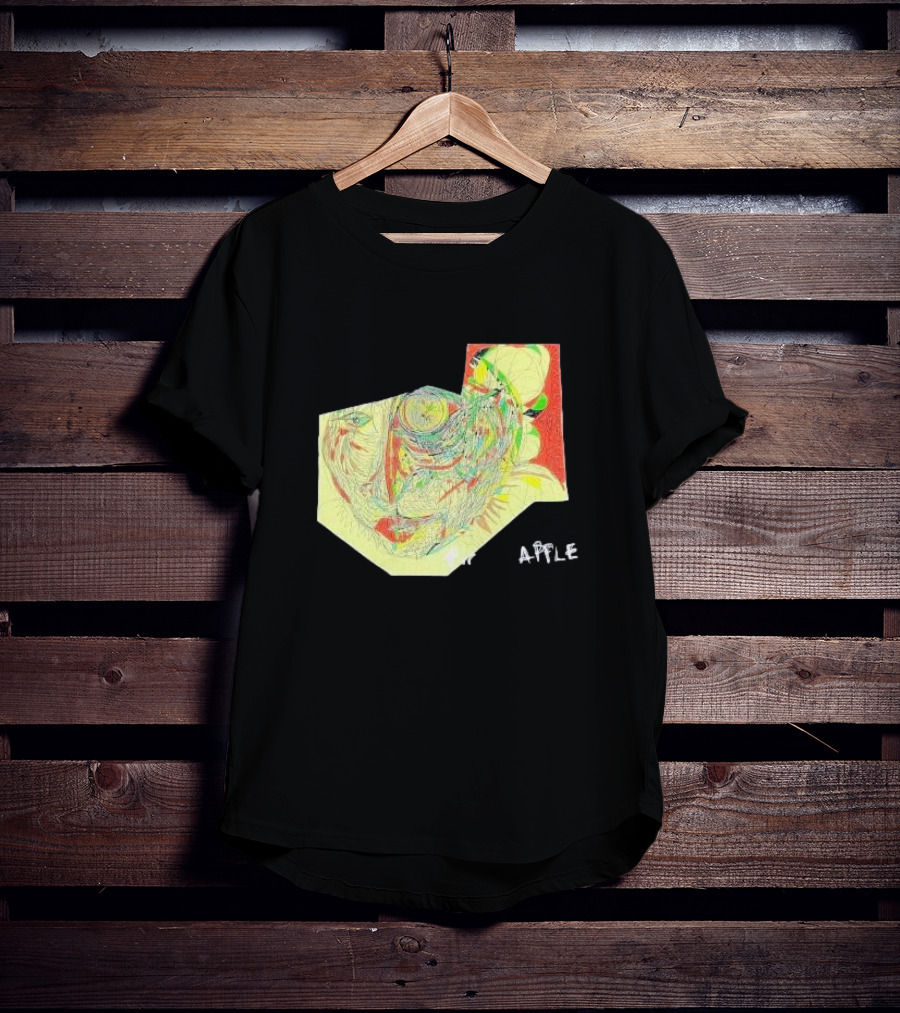 Fiona Apple The Idler Wheel Abstract Artistic Geometric Drawing Multicolored Sketch T-Shirt