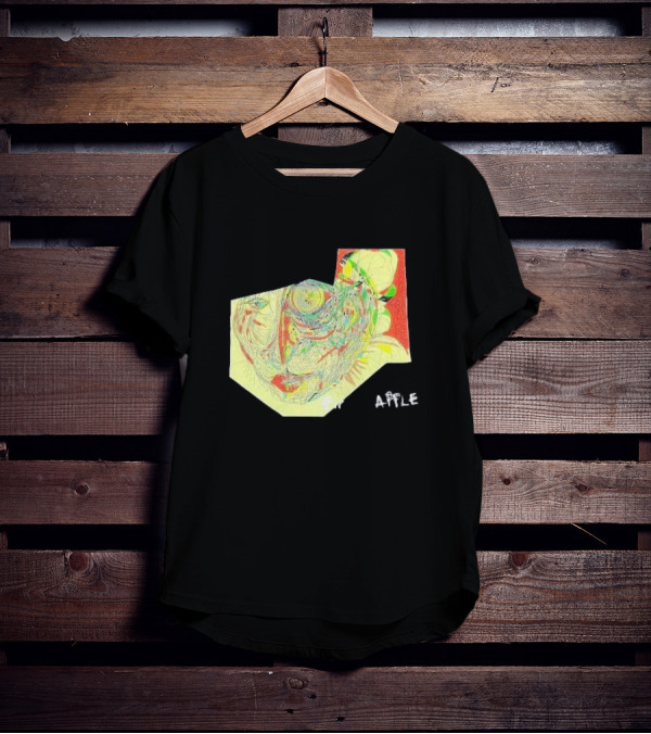 Fiona Apple The Idler Wheel Abstract Artistic Geometric Drawing Multicolored Sketch T-Shirt