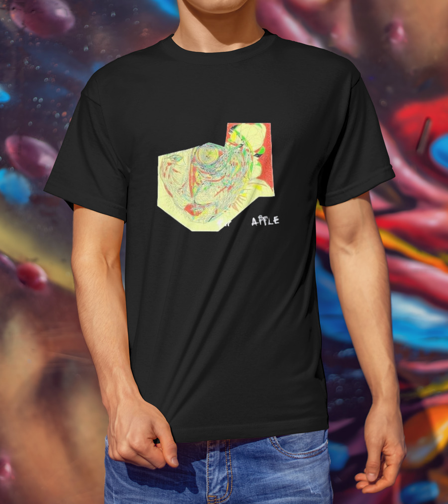 Fiona Apple The Idler Wheel Abstract Artistic Geometric Drawing Multicolored Sketch T-Shirt