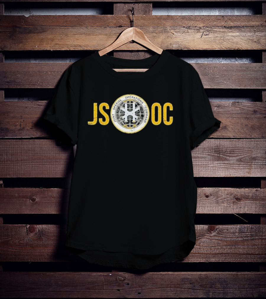 Joint Special Operations Command JSOC Fort Bragg Military Emblem T-Shirt