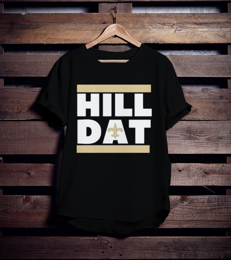 New Orleans Saints Hill Dat Mafia Swag Fleur-de-Lis T-Shirt