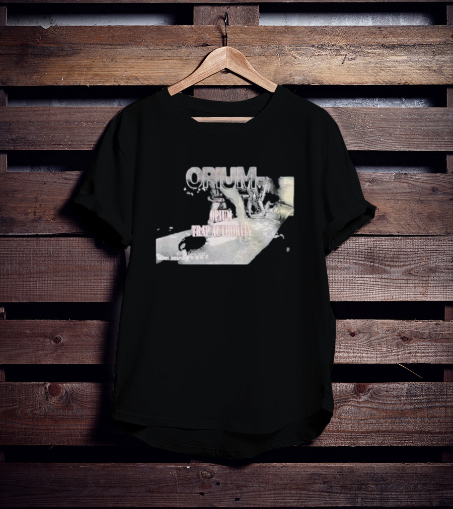 OPIUM TRAP AUTHORITY VINTAGE GRUNGE T-Shirt