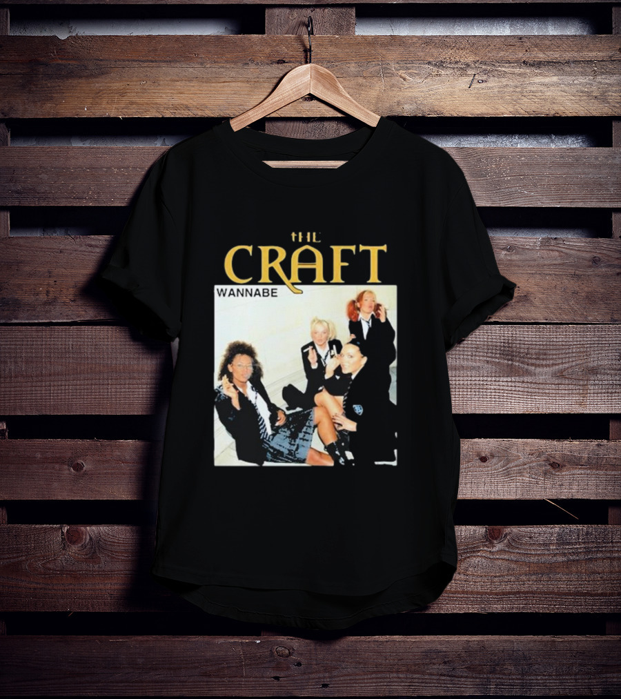 THE CRAFT WANNABE Spice Girls Parody School Girls Smoking Scene T-Shirt