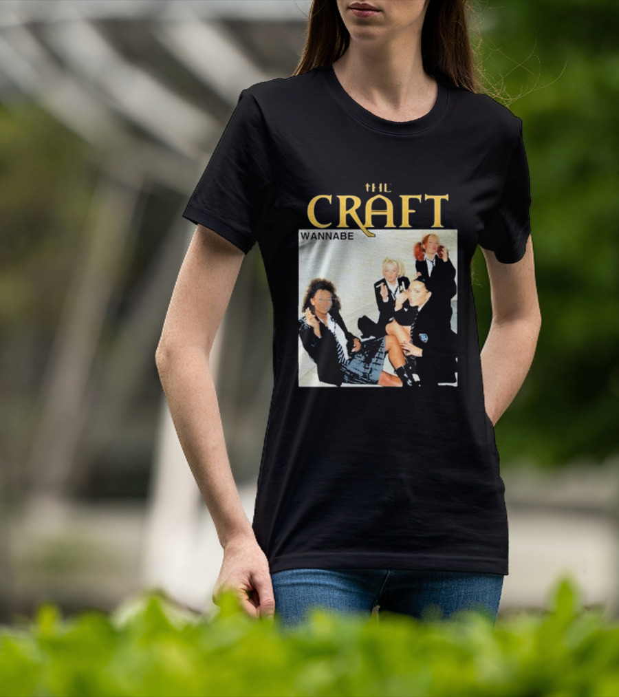 THE CRAFT WANNABE Spice Girls Parody School Girls Smoking Scene T-Shirt