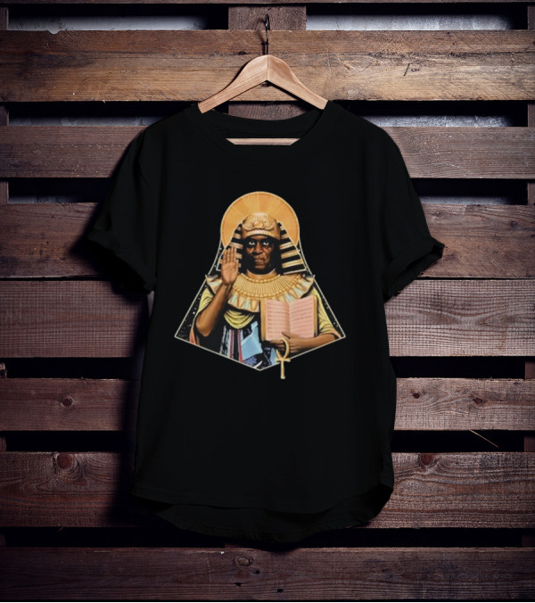 The Jazz Estate Saint Sun Ra Pharaoh Ankh Book Image T-Shirt