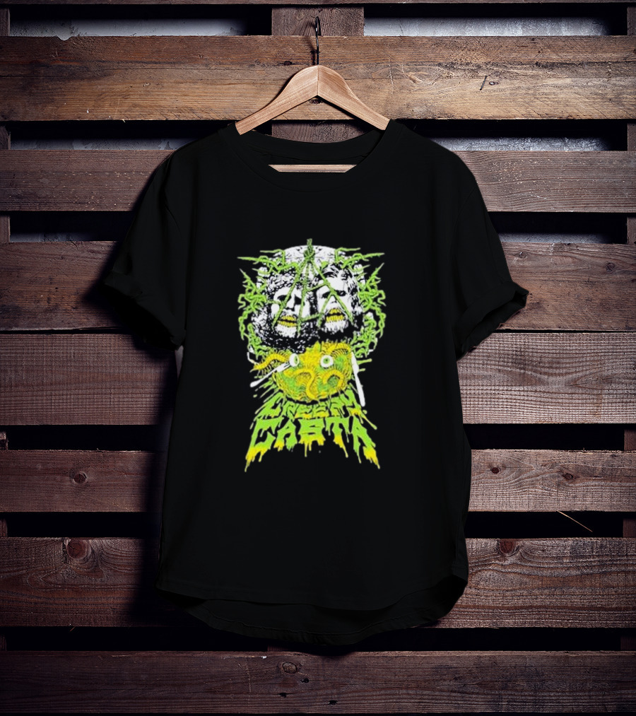 Creepycasta Creepy Tentacled Skull Neon Eyes T-Shirt