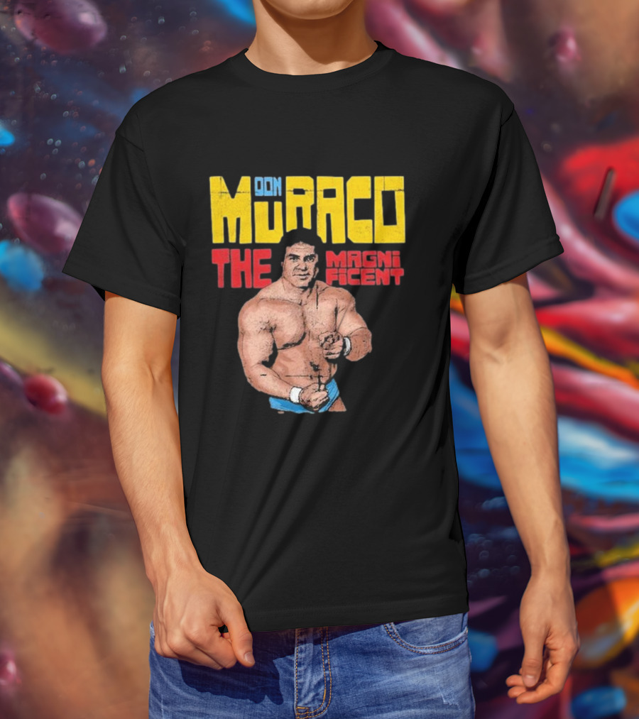 Don Muraco The Magnificent Wrestler Retro T-Shirt