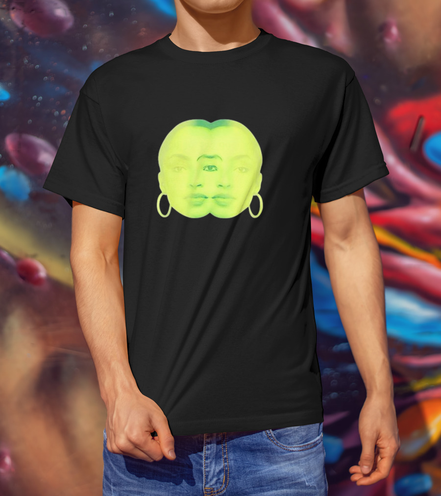 Sade André 3000 Green Dual Faces T-Shirt