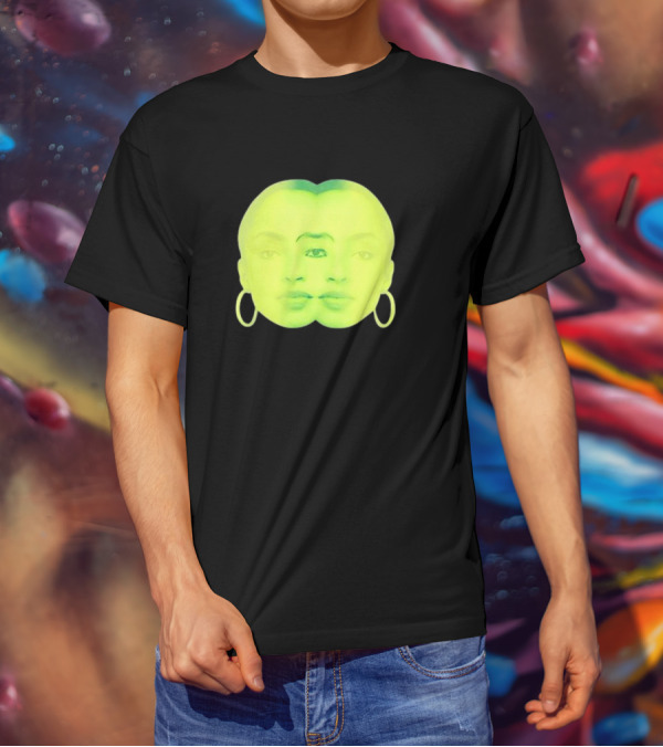 Sade André 3000 Green Dual Faces T-Shirt