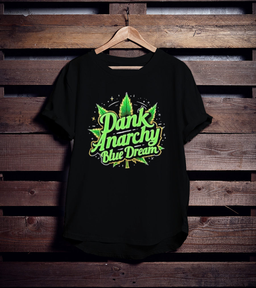 Dank Anarchy Blue Dream Leaf T-Shirt